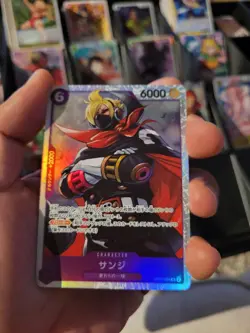Sanji - OP07-064 - SR - Foil One Piece Card Game Japanese - Image 1