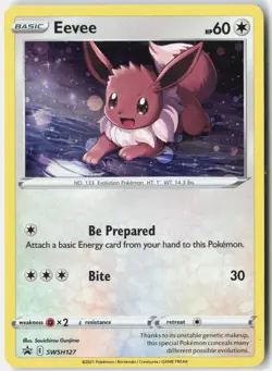 Eevee - Holo Promo SWSH: Sword & Shield Promo Cards SWSH127 NM - Image 1