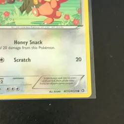 Pokemon TCG Teddiursa RC15/RC25 Legendary Treasures 2013 Basic Regular Card - Image 3