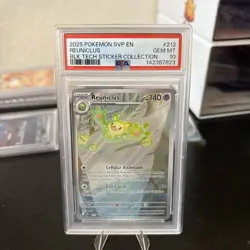 2025 POKEMON SVP EN-SV BLACK STAR PROMO #212 REUNICLUS PSA 10 - Image 1