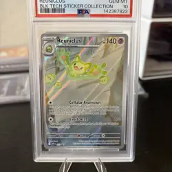 2025 POKEMON SVP EN-SV BLACK STAR PROMO #212 REUNICLUS PSA 10 - Image 2