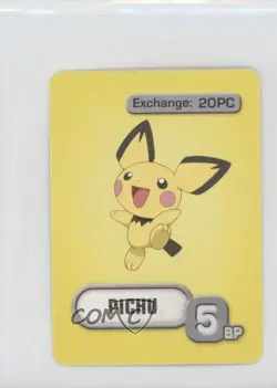 Pichu Pokemon Master Trainer Board Game Pokemon Cards 2005 - Image 1