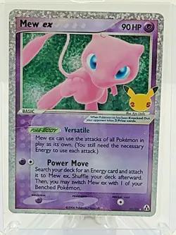 Mew EX 88/92 NM/M Ultra Rare Holo Classic Pokemon Celebrations 25th Anniversary - Image 3