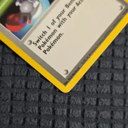 Pokemon TCG Switch Trainer Base Set 95/102 Regular Common Wizards English 1999 - Image 4