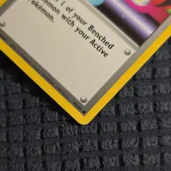 Pokemon TCG Switch Trainer Base Set 95/102 Regular Common Wizards English 1999 - Image 5