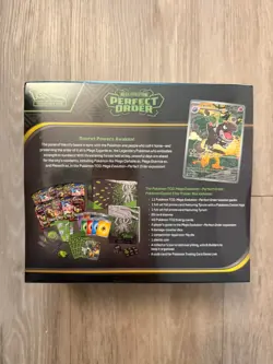 Pokemon Perfect Order Pokemon Center Exclusive Elite Trainer Box ETB New Sealed - Image 2