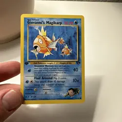 Pokemon 1st Edition Gym Challenge – Giovanni's Magikarp 73/132 – Common – NM - Image 1