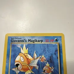 Pokemon 1st Edition Gym Challenge – Giovanni's Magikarp 73/132 – Common – NM - Image 3