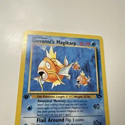 Pokemon 1st Edition Gym Challenge – Giovanni's Magikarp 73/132 – Common – NM - Image 4