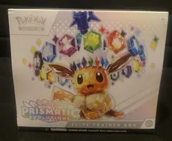 Pokemon Prismatic Evolutions Elite Trainer Box Eevee 2024 English TCG - Image 1