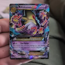 Pokemon M Alakazam EX Mega Secret Rare Fates Collide 26/124 210 HP - Image 1
