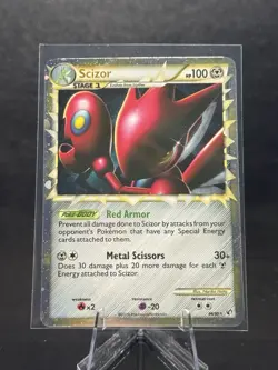 Pokemon TCG Scizor (prime) Undaunted Holo Ultra Rare #84 NM - Image 1