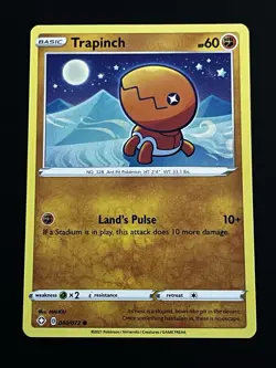 Trapinch 040/072 Shining Fates Pokemon LP - Image 1