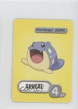 Spheal Pokemon Master Trainer Board Game Pokemon Cards 2005 - Image 1