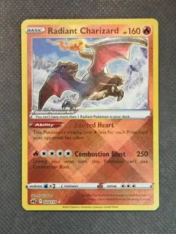 Radiant Charizard 020/159 Radiant Rare Holo (2023) Crown Zenith Pokemon TCG - Image 1