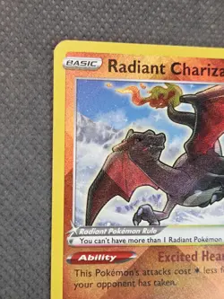 Radiant Charizard 020/159 Radiant Rare Holo (2023) Crown Zenith Pokemon TCG - Image 3