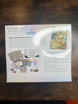 Pokemon TCG Prismatic Evolutions ETB Elite Trainer Box New and Factory Sealed - Image 2