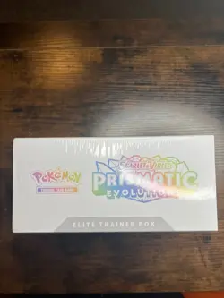 Pokemon TCG Prismatic Evolutions ETB Elite Trainer Box New and Factory Sealed - Image 3