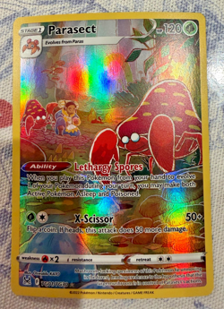 Pokemon TCG Parasect TG01/TG30 Swsh11: Lost Origin Trainer Gallery Holo - Image 1