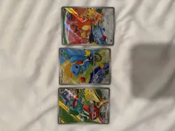 Pokemon TCG First Partner Illustration Collection Series 1 Kanto GEN 1 Starters - Image 1