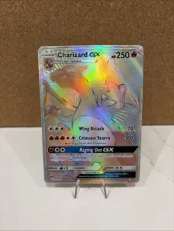 Pokemon TCG Charizard GX Burning Shadows 150/147 Holo Secret Rare - Image 1