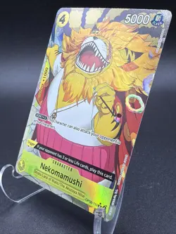 • Nekomamushi • OP06-110 Full Art Holo Premium Booster One Piece TCG NM - Image 3