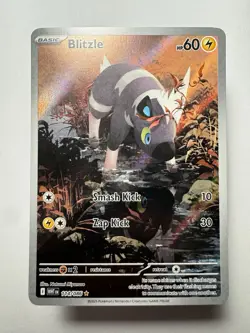 Pokemon TCG Blitzle Illustration Rare Holo Sv: White Flare 114/086 English 2025 - Image 1