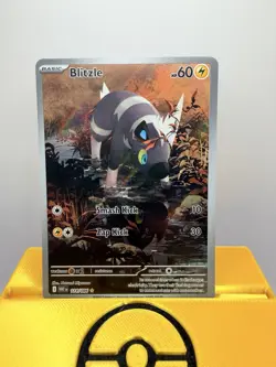 Pokemon TCG SV White Flare Blitzle Card 114/086 Illustration Rare - Image 1