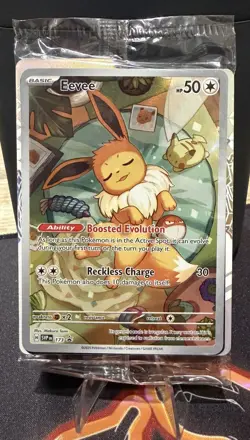 Eevee SVP173 Prismatic Evolutions - Sealed - ETB Promo - Pokemon TCG Card - Image 1