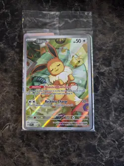 Eevee SVP173 Sealed Prismatic Evolutions ETB Promo Pokemon Card - Image 1