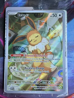 Eevee - SVP173 - Prismatic Evolutions - Sealed - ETB Promo - Pokemon TCG Card - Image 1