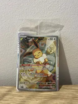 Eevee SVP173 Prismatic Evolutions Sealed ETB Promo Pokemon TCG Card - Image 1