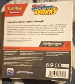 Pokemon TCG Scarlet & Violet Surging Sparks Booster Bundle 6 Packs - New Sealed - Image 2