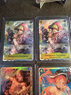 Bandai One Piece CCG | 10 Card Lot | Boa Hancock, Uta , Luffy, Perona - Image 2