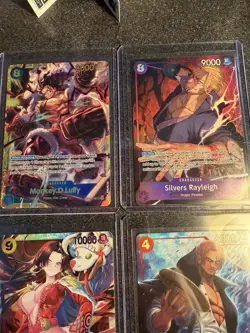 Bandai One Piece CCG | 10 Card Lot | Boa Hancock, Uta , Luffy, Perona - Image 3