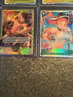 Bandai One Piece CCG | 10 Card Lot | Boa Hancock, Uta , Luffy, Perona - Image 5