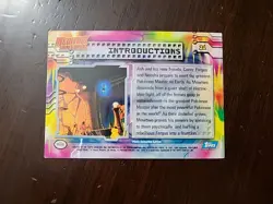 MP! HOLO Introductions Topps 1999 Mewtwo Strikes Back Pokemon Card Blue Logo - Image 2