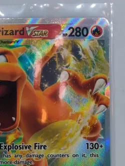Pokemon TCG Charizard VSTAR Holo Ultra Rare Card Brilliant Stars 18/172 - Image 4