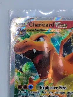 Pokemon TCG Charizard VSTAR Holo Ultra Rare Card Brilliant Stars 18/172 - Image 5