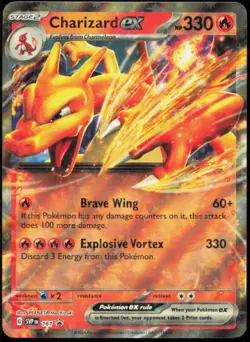 Charizard ex 161 SV: Scarlet & Violet Promo Cards Promo NM Pokemon TCG - Image 1