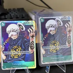 Trafalgar Law ST02-009 Foil Supernovas/Heart Pirates Lot of 2 Cards - Image 2