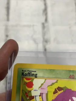 Pokemon KOFFING - 58/82 - 1st Edition Team Rocket Vintage Pokemon Card - LP WOTC - Image 2