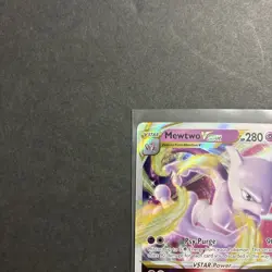 Pokemon Go Mewtwo VSTAR Holo Ultra Rare TCG Card 031/078 - Image 3