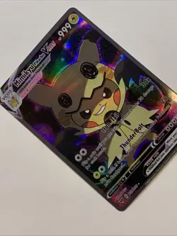 Pikachu Cosplay Mimikyu Pokemon Custom ACG Card Holo Foil Anime Hero Cute Cos - Image 3