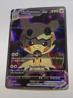 Pikachu Cosplay Mimikyu Pokemon Custom ACG Card Holo Foil Anime Hero Cute Cos - Image 4