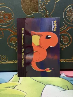EP11 Charmander - The Stray Pokemon Topps Trading Cards Pokemon Holo Foil NM - Image 1
