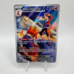 Pokemon Ethan's Magcargo 222/217 Ascended Heroes Illustration Rare IR Holo Card - Image 1