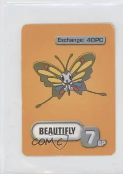 Beautifly Pokemon Master Trainer Board Game Pokemon Cards 2005 - Image 1