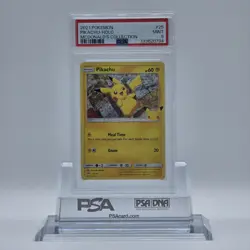 2021 Pokemon Mcdonald's Collection #25 Pikachu Holo PSA 9 - Image 1
