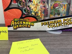 Pokemon TCG: Mega Lucario Premium Poster Collection Ascended Heroes -Sealed/NEW - Image 2